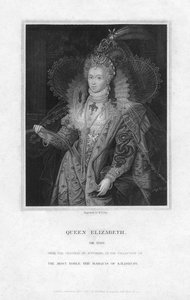 Elizabeth I, dronning af England, 1832.