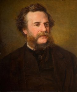 Portræt af Joseph Moore 1817-1892, 1870.