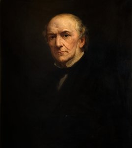 Portræt af William Ewart Gladstone 1809-1898, 1877.