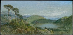 Avernussøen af William Trost Richards
