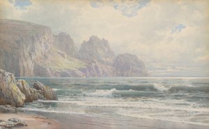 Klippekystlinje af William Trost Richards