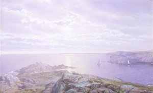 Rocky Cove af William Trost Richards