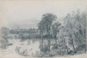 Skitsebog med landskabs- og maritime motiver fra New England og Pennsylvania af William Trost Richards