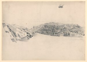 Undersøgelse af kysten, Rhode Island af William Trost Richards