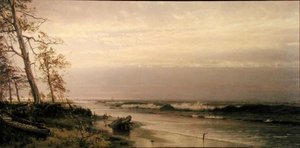 Kysten af New Jersey af William Trost Richards