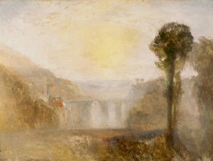 Bro og tårn af Joseph Mallord William Turner