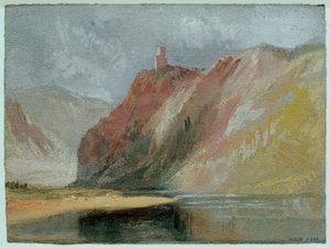 Die Klosterruine Wolf af Joseph Mallord William Turner