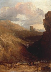 Dolbadarn Slot af Joseph Mallord William Turner