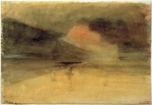 Mont Saint Michel af Joseph Mallord William Turner