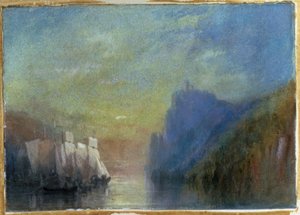 Ved Rhinen af Joseph Mallord William Turner