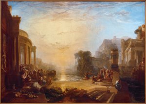 Det karthagiske riges forfald af Joseph Mallord William Turner