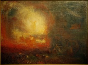 The Hero of a Hundred Fights af Joseph Mallord William Turner