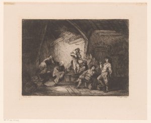 dansende par af William Unger