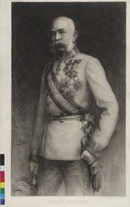 Franz Joseph I i gallauniform som feltmarskal af William Unger