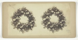 Uden titel [krans], midten af 1800-tallet. af William W. Culver
