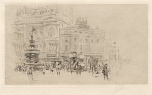 Picadilly Circus af William Walcot