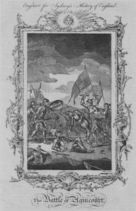 Slaget ved Agincourt, 1773.
