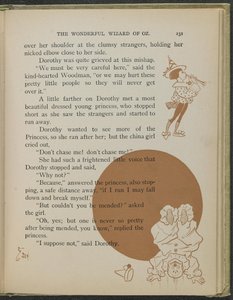 Illustration fra "Den vidunderlige troldmand fra Oz" af Lyman Frank Baum af William Wallace Denslow