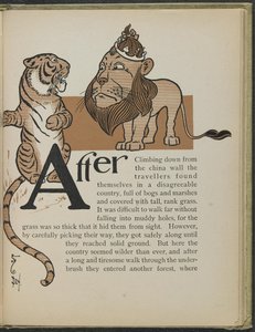 Illustration fra "Den vidunderlige troldmand fra Oz" af Lyman Frank Baum af William Wallace Denslow