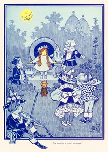 ?Du må være en stor troldkvinde.? fra ?Den vidunderlige troldmand fra Oz? af L. Frank Baum