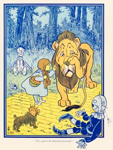 ?Du burde skamme dig!? fra ?Den vidunderlige troldmand fra Oz? af L. Frank Baum af William Wallace Denslow