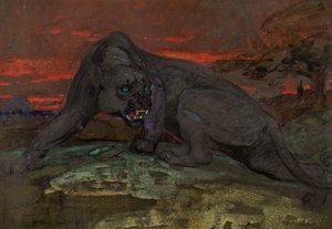 Black Panther af William Walls