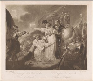 Mary, dronning af Skotland, besejrede i slaget ved Langside Marys nederlag, Queen of Scots i slaget ved Langside / La Défaite de Marie Reine d