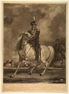 Hetman-greven Platoff monteret på sin yndlingsoplader af William Ward