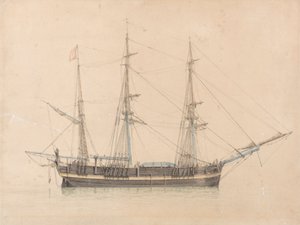 Hvalfangeren "Truelove" af Hull af William Ward