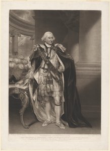 Lord Cornwallis af William Ward after Sir William Beechey