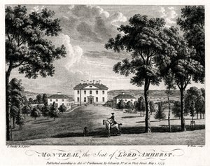Montreal, sæde for Lord Amherst, 1777
