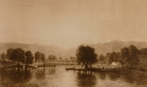 (Vand- og kvægscenen) af William Wellstood