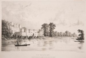 New Palace, Kew af William Westall