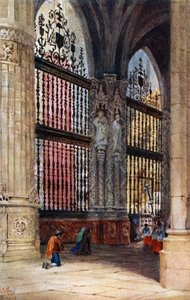 Burgos, borgmesterens kapel (farvemedlemmer) af William Wiehe Collins