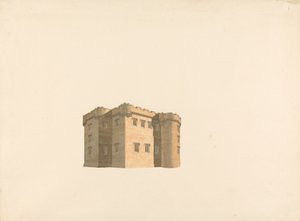 Cluny Castle, Aberdeenshire, Skotland: Perspektiv