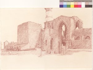 St Mathieu, Abbey and Lighthouse af William Wilkins