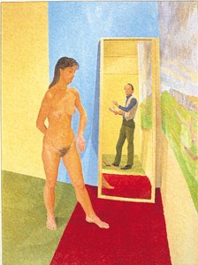 To stående figurer