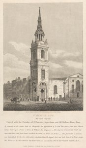 St. Mary le Bow af William Wise