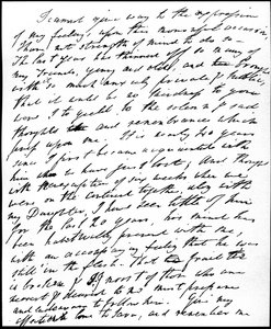 Kondolencebrev til Henry Nelson Coleridge ved døden af hans onkel og svigerfar, Samuel Taylor Coleridge, den 25. juli 1834, 29. juli 1834 (pen og blæk på papir) af William Wordsworth