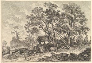 IIe. Vue de Fronville 2. udsigt over Fronville, 1700-tallet.