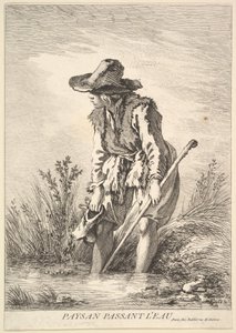 Bonde krydser vand, 1786.
