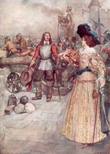 Mademoiselle De Montpensier affyrer kanonen