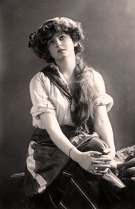 Gabrielle Ray 1883-1973, engelsk skuespillerinde, begyndelsen af det 20. århundrede. af William and Daniel Downey