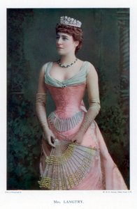 Lillie Langtry, britisk skuespillerinde, 1901. af William and Daniel Downey