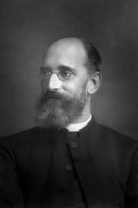 Mandell Creighton 1843-1901, engelsk historiker og gejstlig, 1893. af William and Daniel Downey