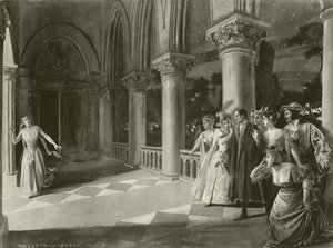 Lucia di Lammermoor, akt III scene vi (gravure)