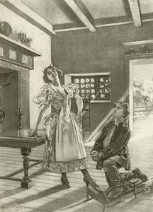 Marta, akt III scene vi (dybtryk) af William de Leftwich Dodge