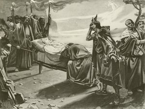 Tannhauser, akt III sidste scene (dybtryk) af William de Leftwich Dodge