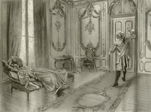 Figaros ægteskab, 1. akt scene ix (dybtryk)