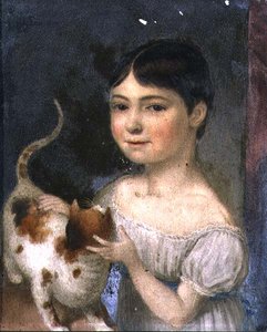 Maria FitzHerbert, ca.1817 (skifer)